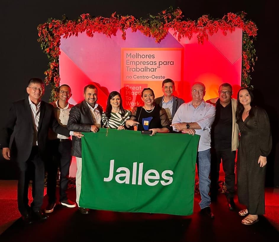 Jalles é eleita a 7ª melhor empresa para trabalhar no Centro-Oeste