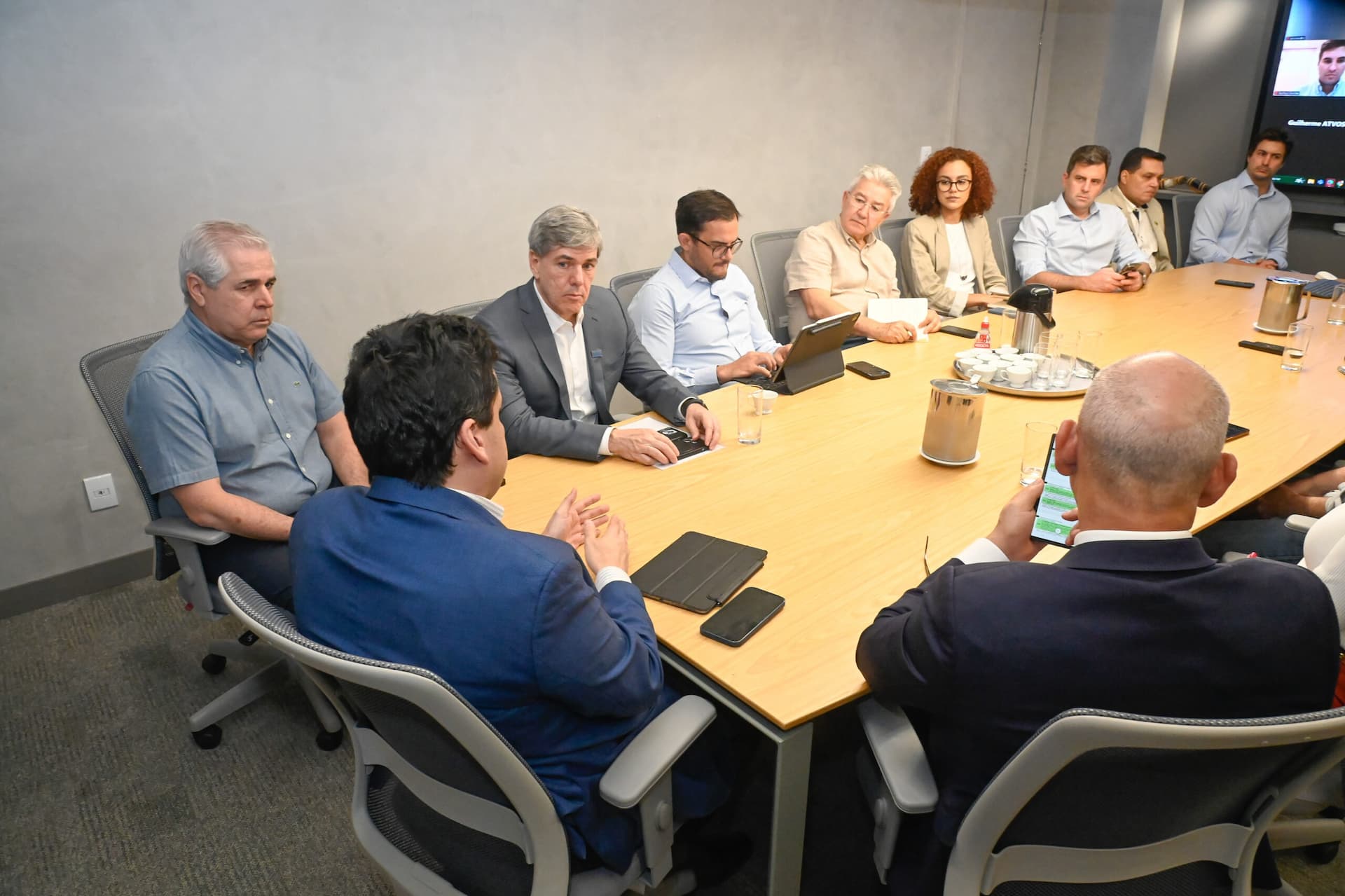 Jalles participa de reunião com Governo de Goiás sobre biometano