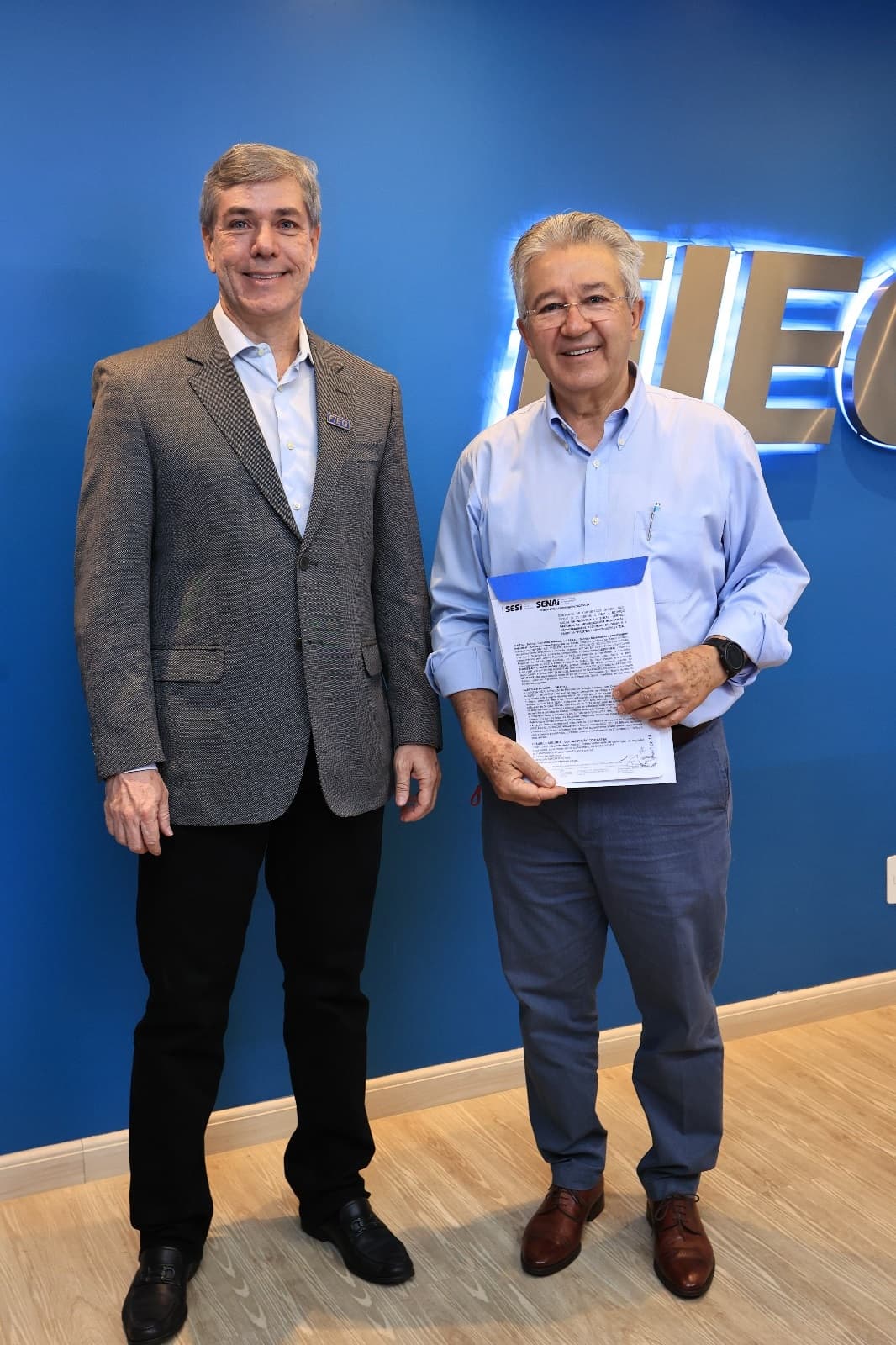 Fieg assina contrato para construção de Escola SESI/SENAI em Goianésia