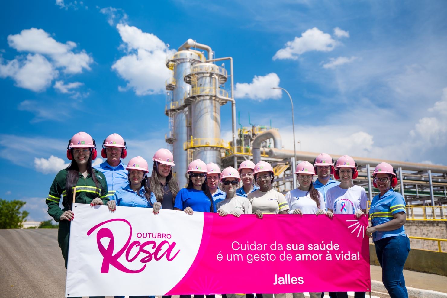 Jalles realiza ação de conscientização no Outubro Rosa
