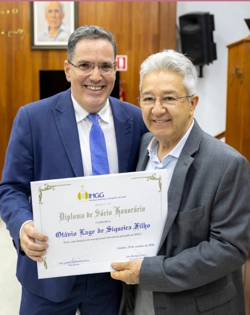 Otavinho recebe título de Sócio Honorário do IHGG
