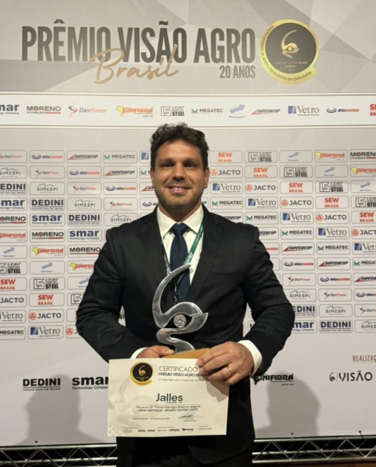 Jalles recebe Prêmio Visão Agro Brasil